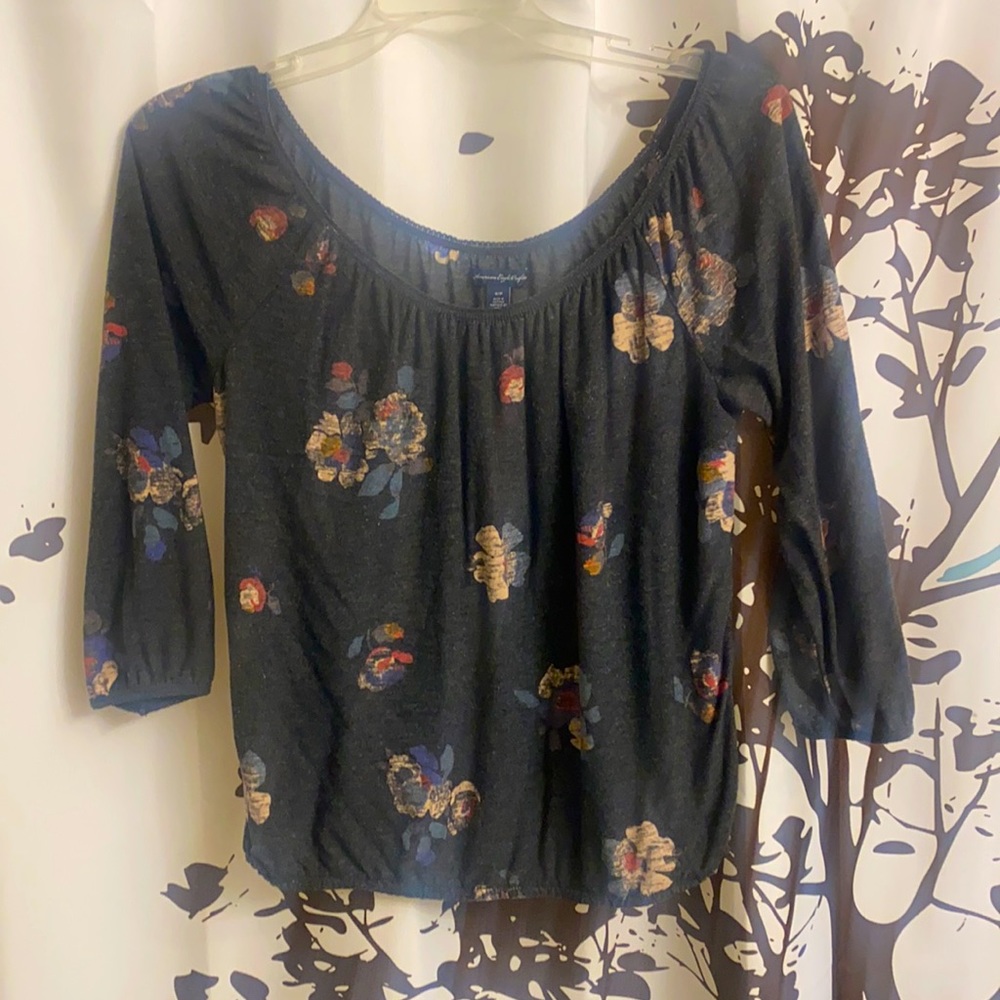 American Eagle Floral Top